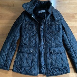 MARC NEW YORK - Quilted Thermal Black Jacket